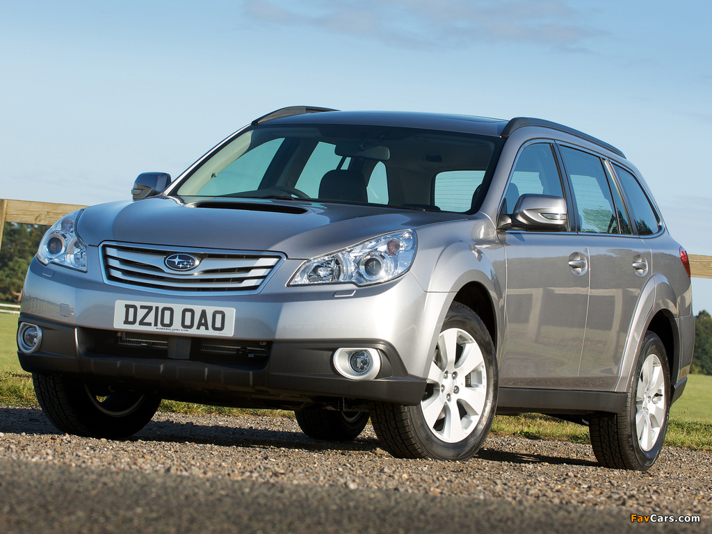 Images of Subaru Outback 2.0D UK-spec (BR) 2009–12 (1024 x 768)