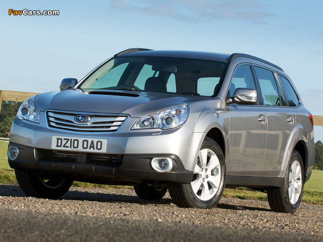 Images of Subaru Outback 2.0D UK-spec (BR) 2009–12 (640 x 480)