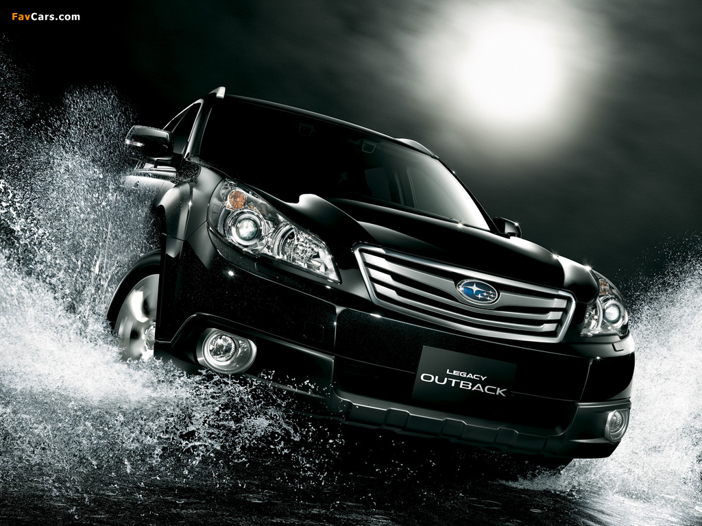 Images of Subaru Legacy Outback 3.6R (BR) 2009–12 (1024 x 768)
