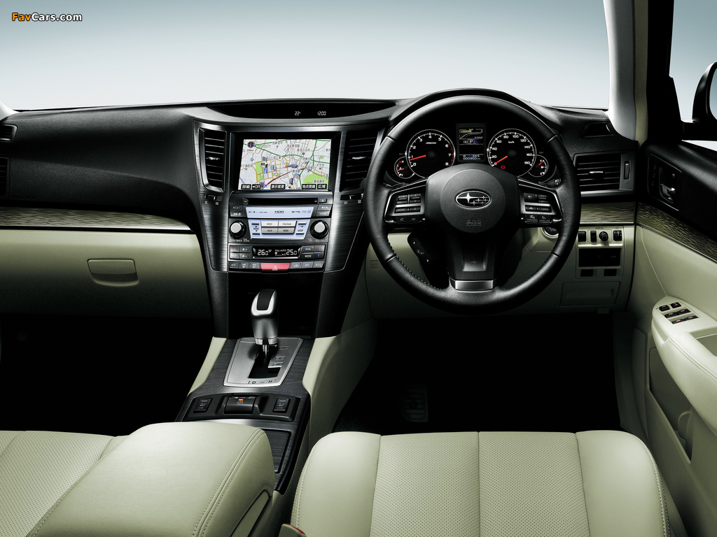 Images of Subaru Legacy Outback 2.5i (BR) 2012 (1024 x 768)