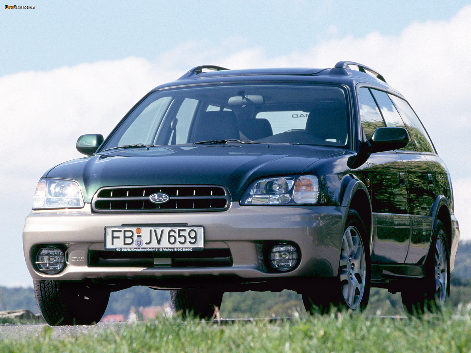 Photos of Subaru Outback 2.5i 1999–2003 (1600 x 1200)