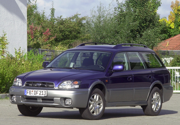 Photos of Subaru Outback 2.5i 1999–2003