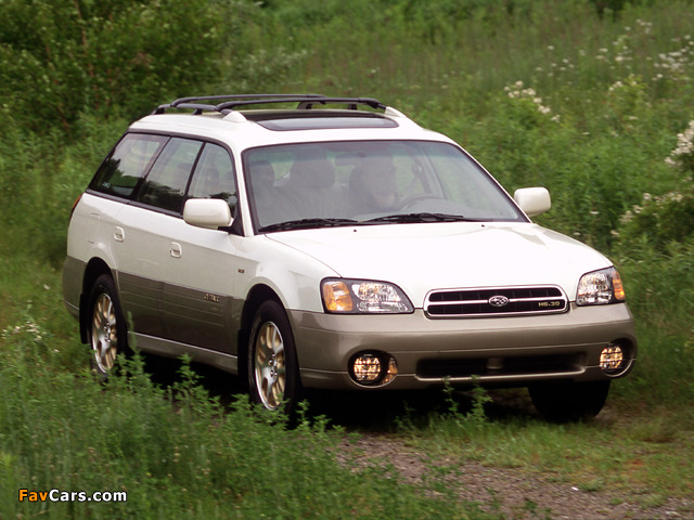 Photos of Subaru Outback H6-3.0 US-spec 2000–03 (640 x 480)