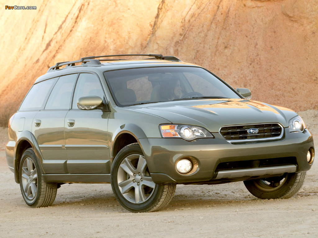 Photos of Subaru Outback 3.0R US-spec 2003–06 (1024 x 768)