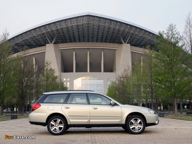 Photos of Subaru Outback 3.0R 2003–06 (640 x 480)