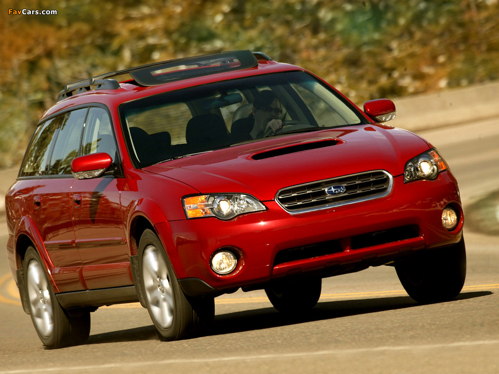 Photos of Subaru Outback 3.0R US-spec 2003–06 (1024 x 768)