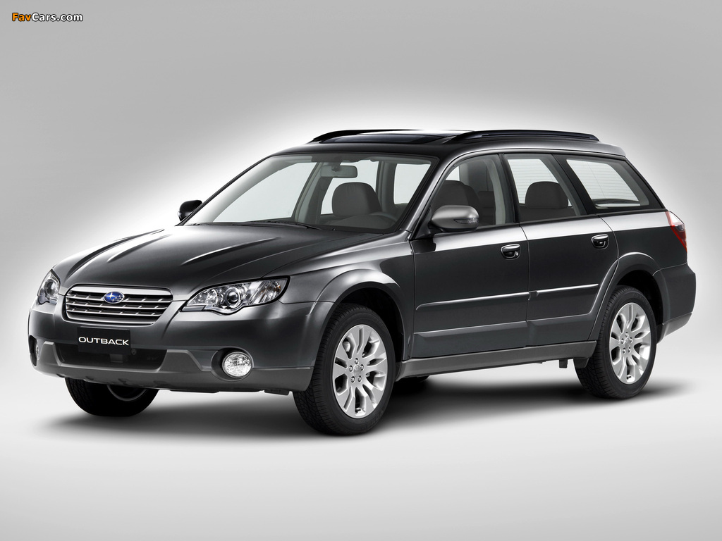 Photos of Subaru Outback 3.0R 2006–09 (1024 x 768)