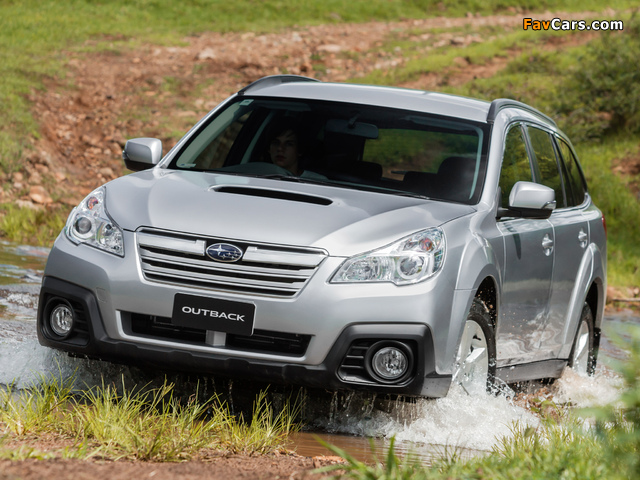 Photos of Subaru Outback 2.0D AU-spec (BR) 2012 (640 x 480)