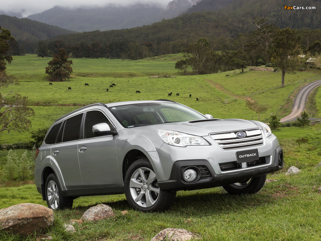 Photos of Subaru Outback 2.0D AU-spec (BR) 2012 (1024 x 768)