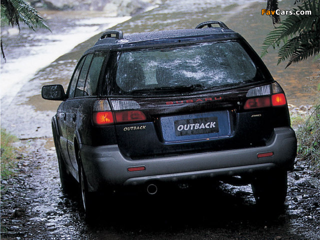 Pictures of Subaru Outback 2.5i 1999–2003 (640 x 480)