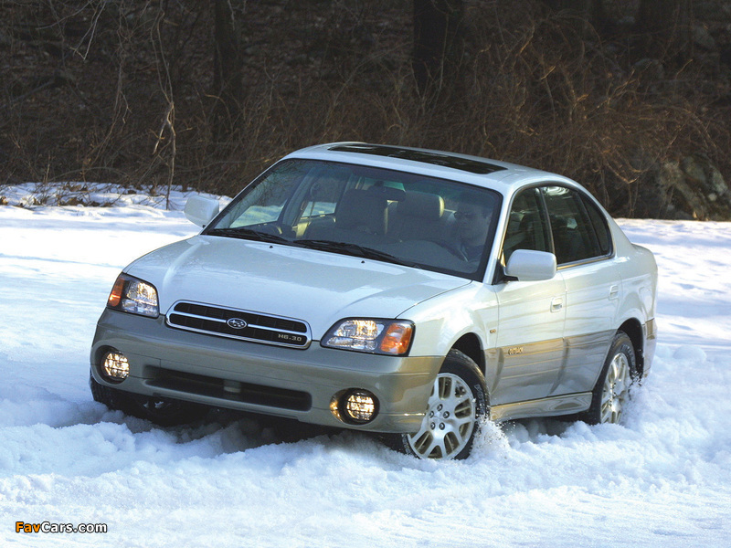 Pictures of Subaru Outback H6-3.0 VDC Sedan 2000–03 (800 x 600)