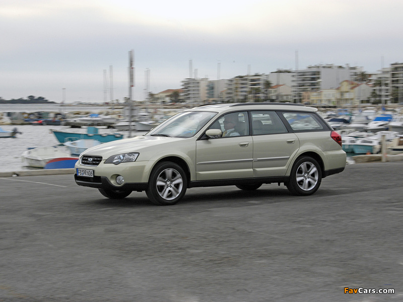 Pictures of Subaru Outback 3.0R 2003–06 (800 x 600)