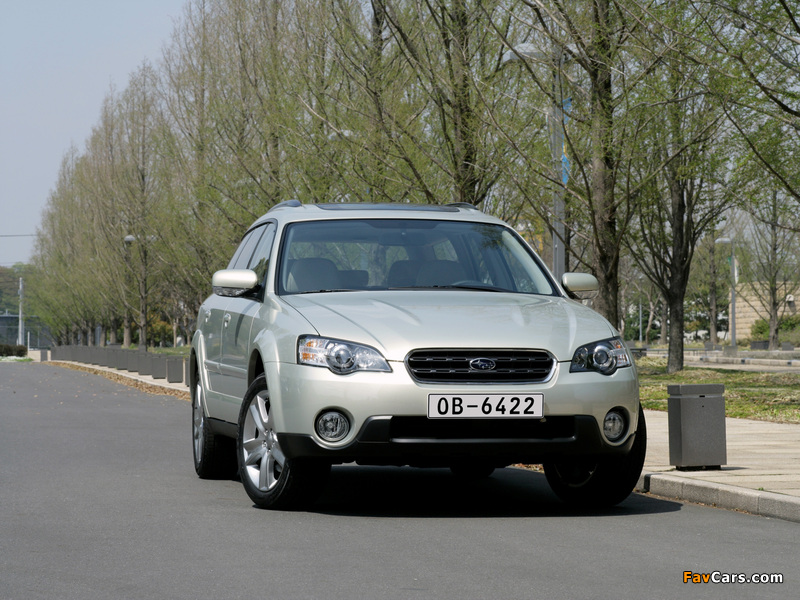 Pictures of Subaru Outback 3.0R 2003–06 (800 x 600)