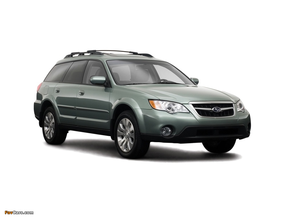 Pictures of Subaru Outback 2.5i US-spec (BP) 2006–09 (1024 x 768)