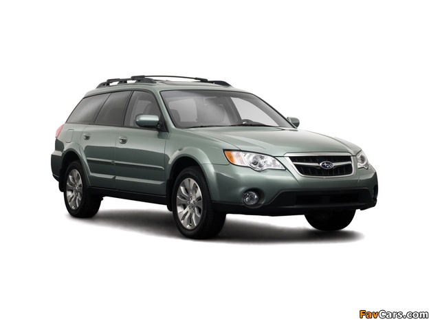 Pictures of Subaru Outback 2.5i US-spec (BP) 2006–09 (640 x 480)