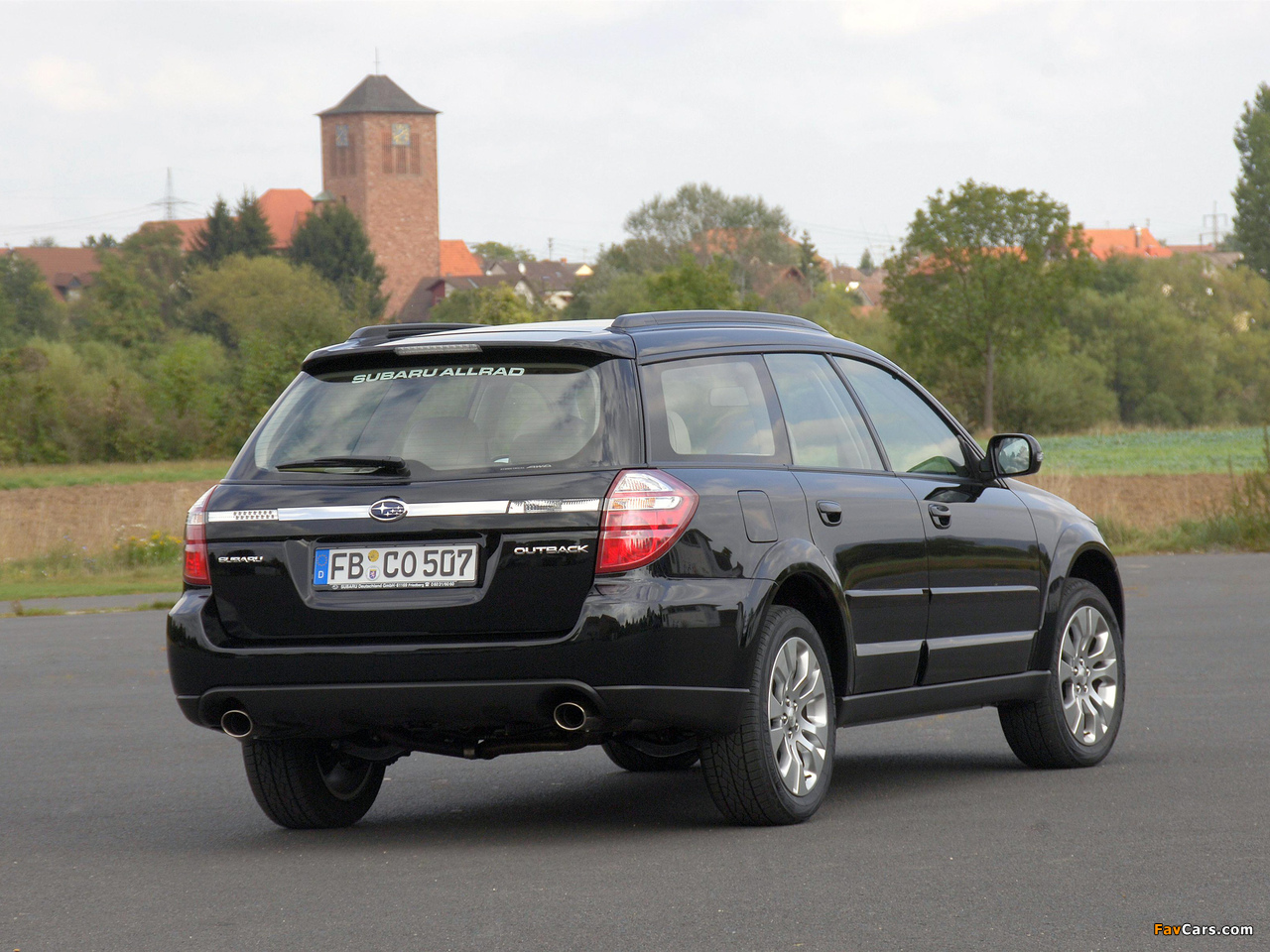 Pictures of Subaru Outback 3.0R 2006–09 (1280 x 960)