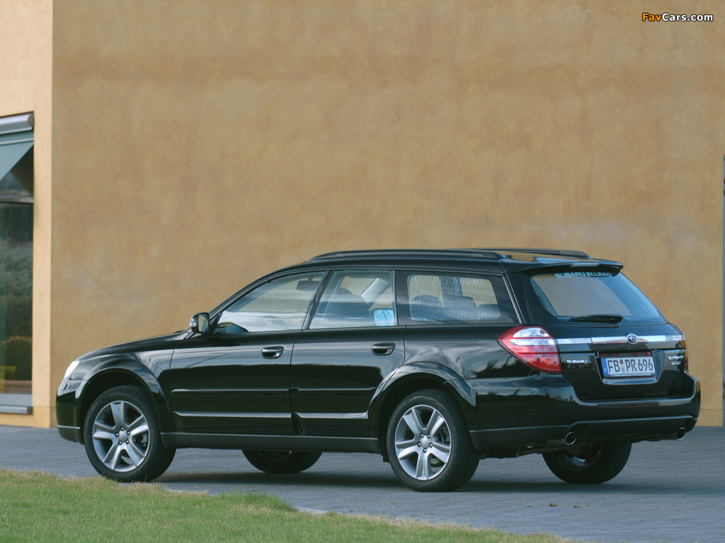Pictures of Subaru Outback 3.0R 2006–09 (1024 x 768)