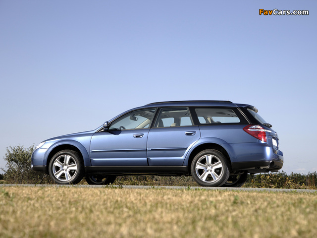 Pictures of Subaru Outback 2.0D (BP) 2008–09 (640 x 480)