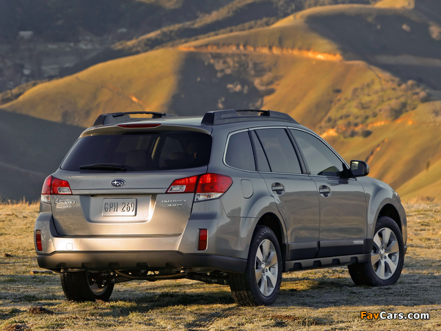 Pictures of Subaru Outback 3.6R US-spec 2009 (640 x 480)