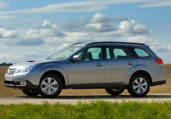 Pictures of Subaru Outback 2.0D UK-spec (BR) 2009–12