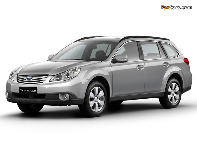 Pictures of Subaru Outback 3.6R (BR) 2009–12 (640 x 480)