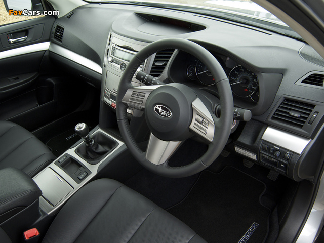 Pictures of Subaru Outback 2.0D UK-spec (BR) 2009–12 (640 x 480)