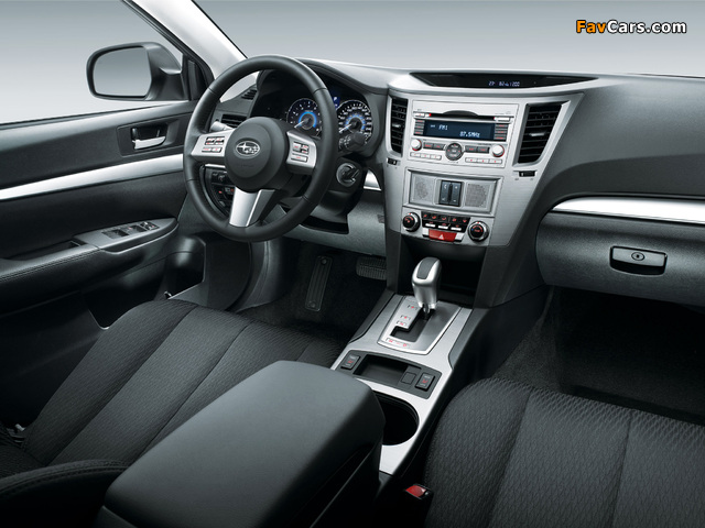 Pictures of Subaru Outback 2.5i US-spec (BR) 2009–12 (640 x 480)