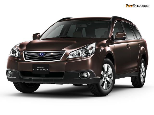 Pictures of Subaru Legacy Outback Extended Edition (BR) 2011–12 (640 x 480)