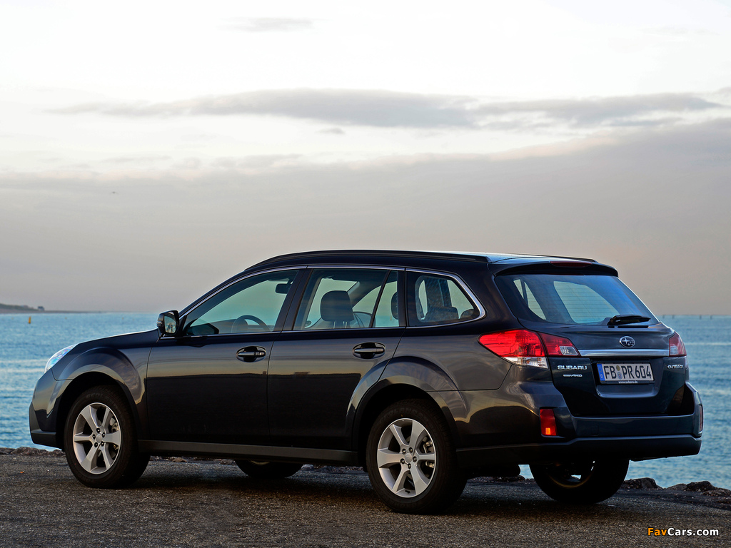 Pictures of Subaru Outback 2.5i (BR) 2012 (1024 x 768)