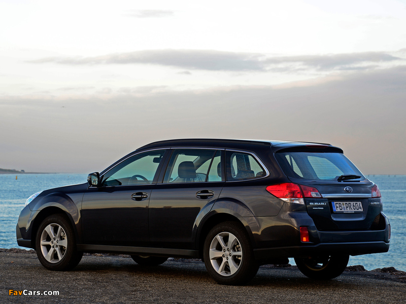 Pictures of Subaru Outback 2.5i (BR) 2012 (800 x 600)