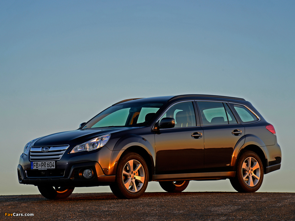Pictures of Subaru Outback 2.5i (BR) 2012 (1024 x 768)