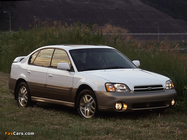 Subaru Outback H6-3.0 VDC Sedan 2000–03 images (640 x 480)