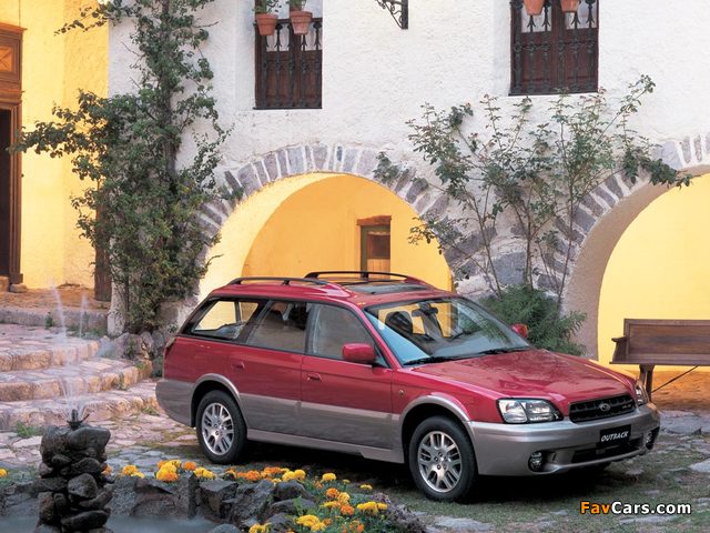 Subaru Outback H6-3.0 2000–03 photos (640 x 480)