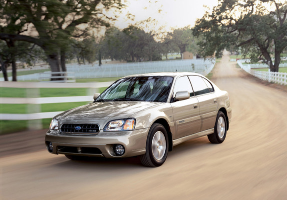 Subaru Outback H6-3.0 VDC Sedan 2000–03 pictures