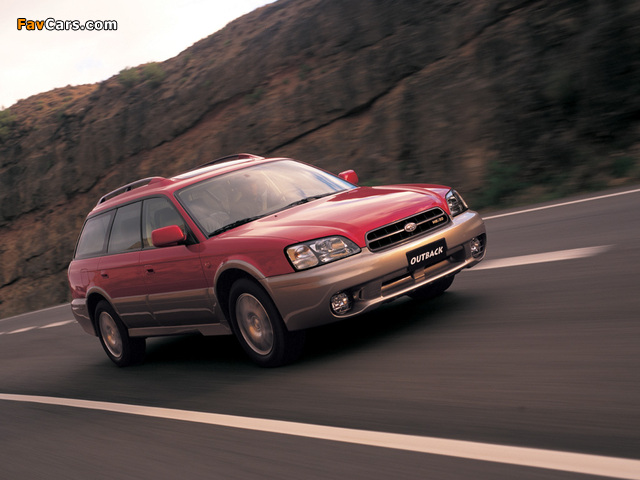 Subaru Outback H6-3.0 2000–03 pictures (640 x 480)