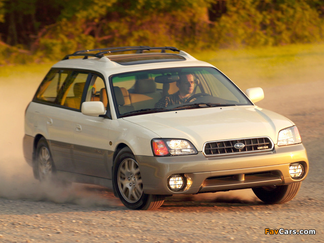 Subaru Outback H6-3.0 US-spec 2000–03 wallpapers (640 x 480)