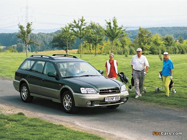 Subaru Outback H6-3.0 2000–03 wallpapers (640 x 480)