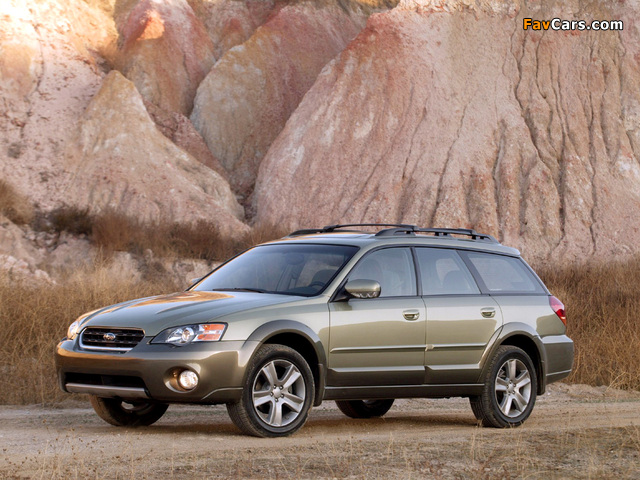 Subaru Outback 3.0R US-spec 2003–06 images (640 x 480)