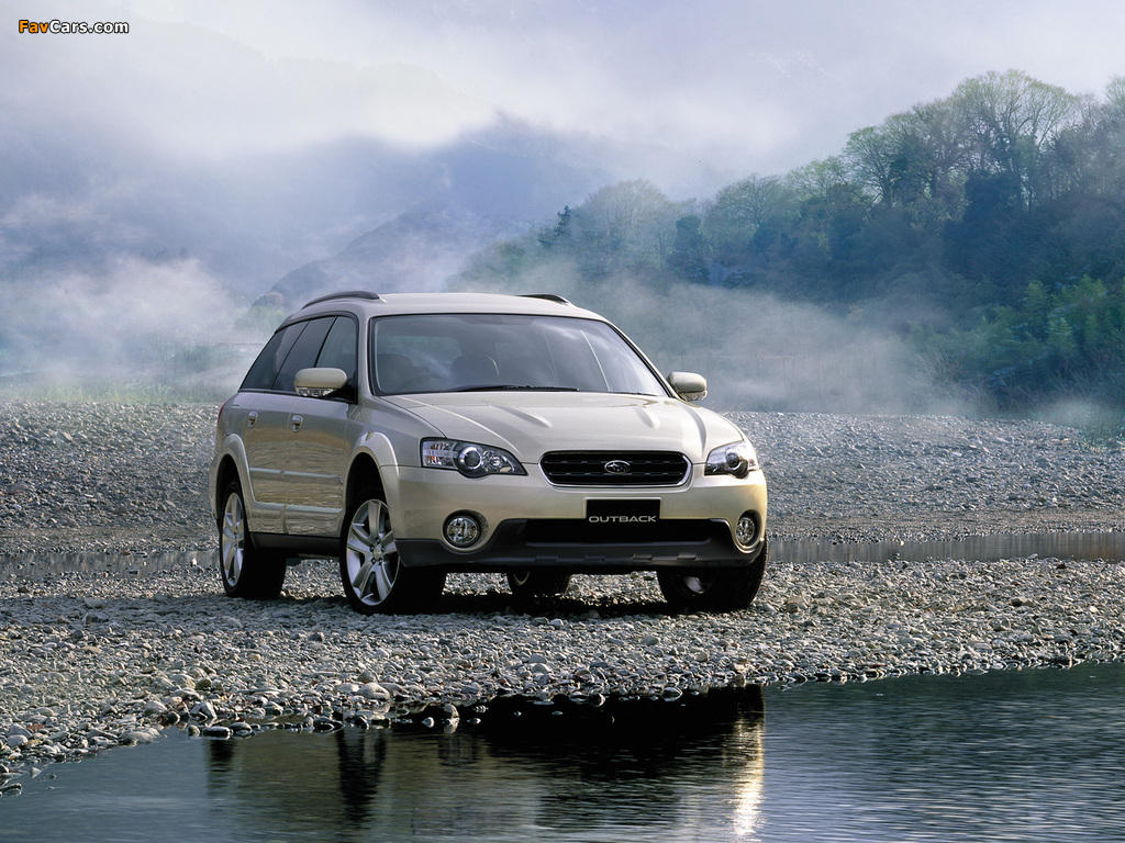 Subaru Outback 3.0R 2003–06 photos (1024 x 768)