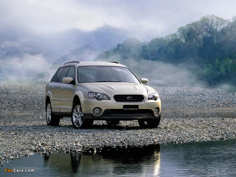 Subaru Outback 3.0R 2003–06 photos (800 x 600)