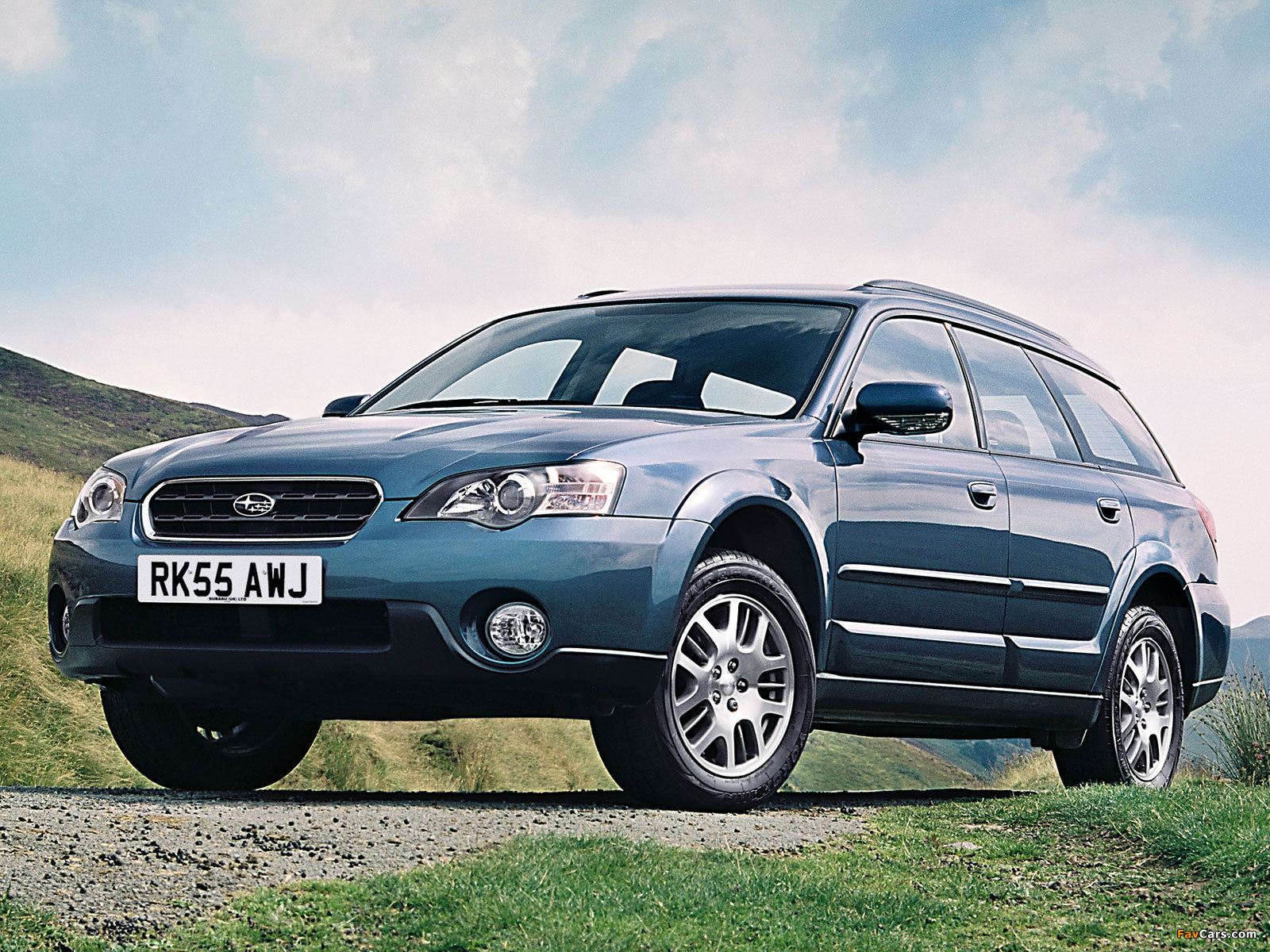 Subaru Outback 2.5i UK-spec (BP) 2003–06 photos (1600 x 1200)