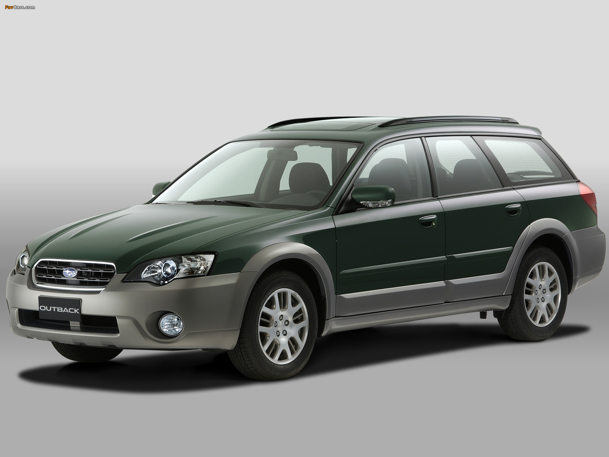 Subaru Outback 2.5i (BP) 2003–06 pictures (2048 x 1536)