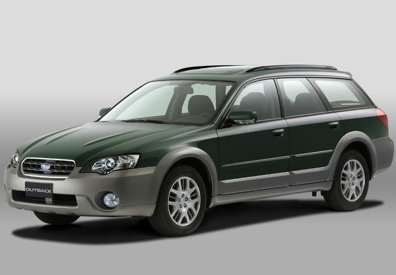 Subaru Outback 2.5i (BP) 2003–06 pictures