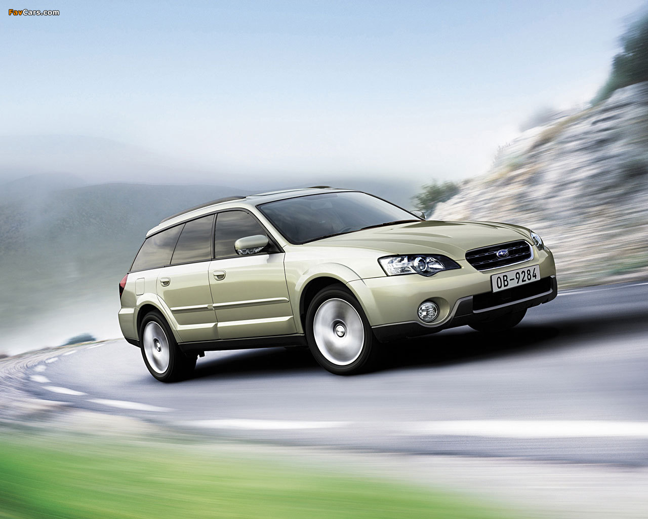 Subaru Outback 3.0R 2003–06 wallpapers (1280 x 1024)