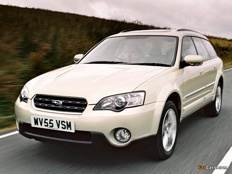 Subaru Outback 3.0R UK-spec (BP) 2003–06 wallpapers (800 x 600)
