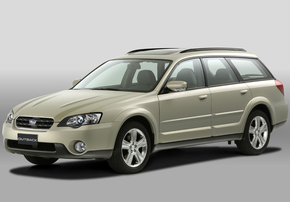 Subaru Outback 3.0R 2003–06 wallpapers