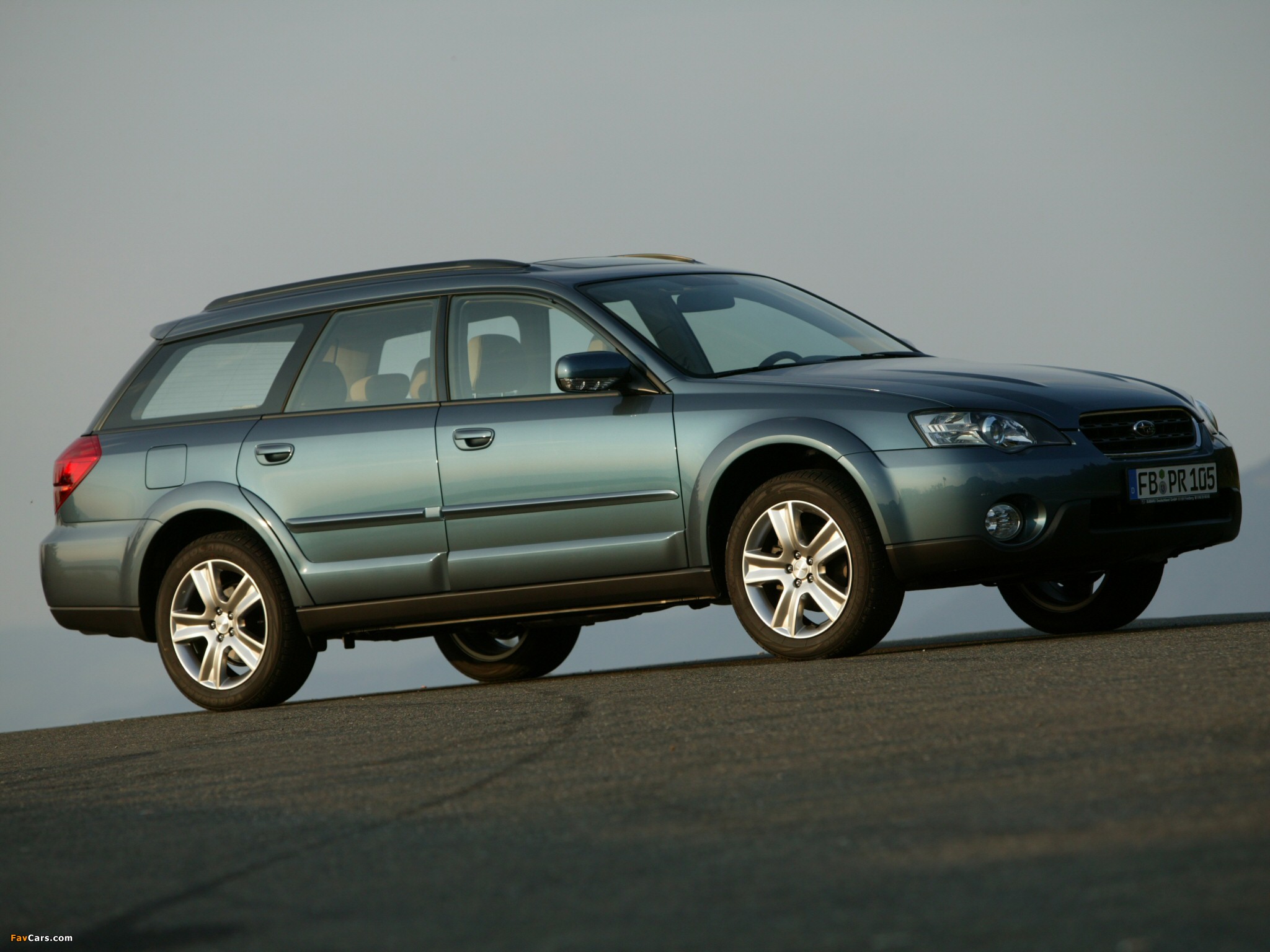 Subaru Outback 3.0R 2003–06 wallpapers (2048 x 1536)