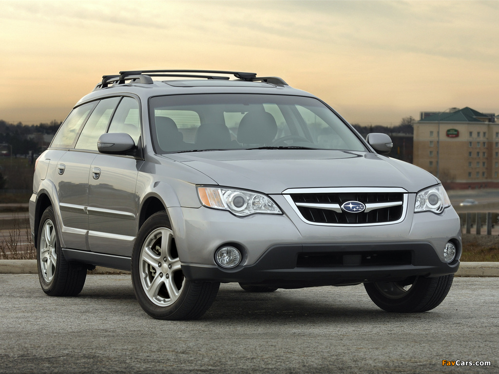 Subaru Outback 3.0R US-spec 2006–09 photos (1024 x 768)