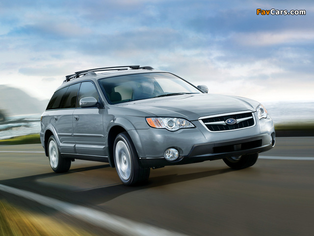 Subaru Outback 3.0R US-spec 2006–09 pictures (640 x 480)