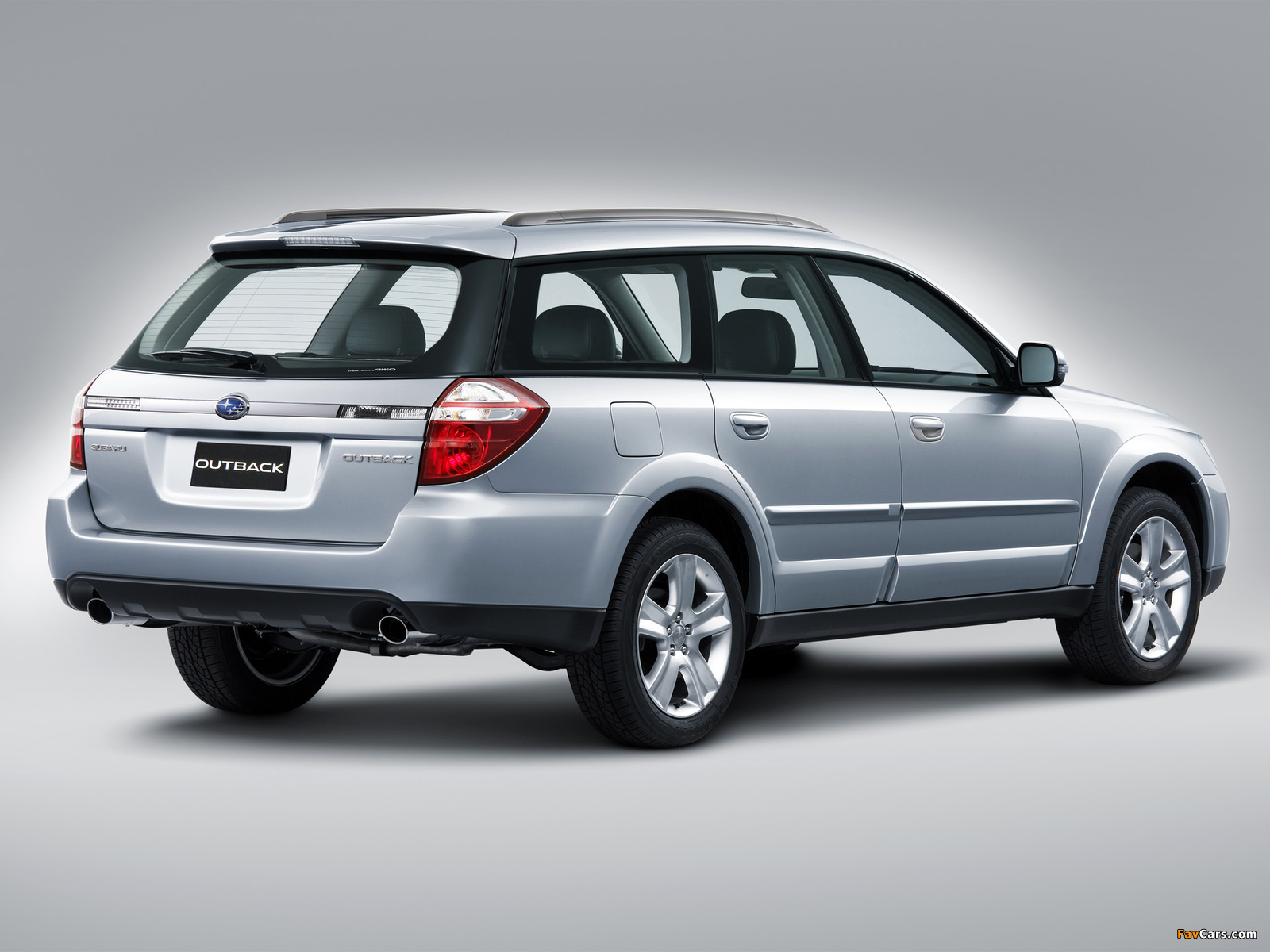 Subaru Outback 2.5i (BP) 2006–09 pictures (1600 x 1200)